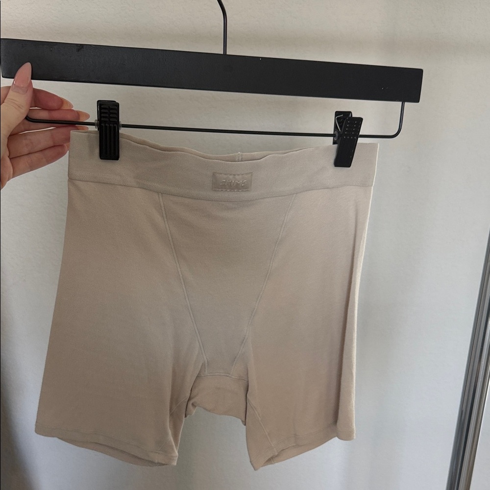 SKIMS Beige Boxer Briefs
